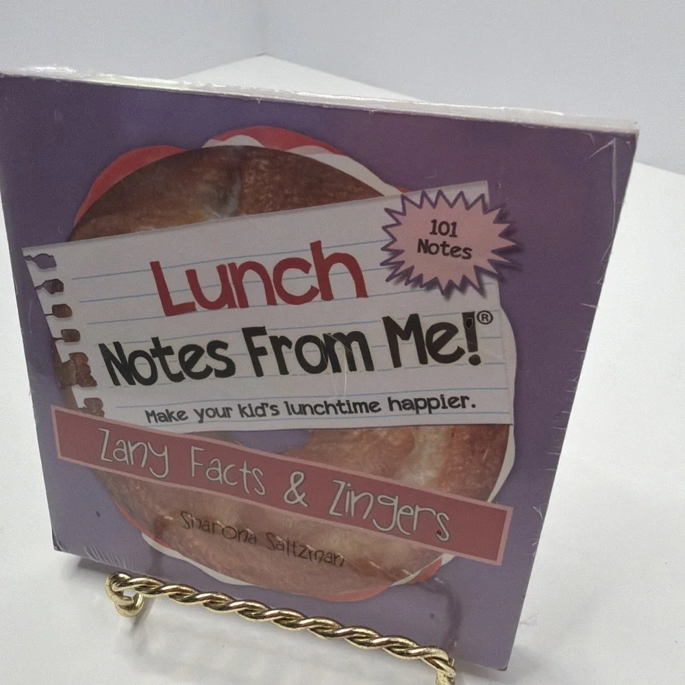 Lunch Notes From Me! Zany Facts & Zingers 101 Tear-Off Lunchbox Notes  Brand New